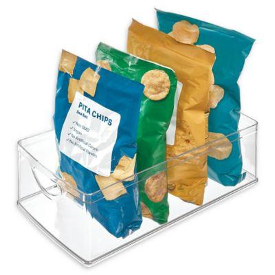 iDesign® Stackable 16-Inch x 8-Inch Cabinet Bin
