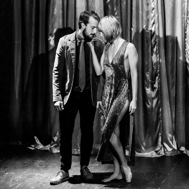 Our first burlesque dance number together. #InDreams