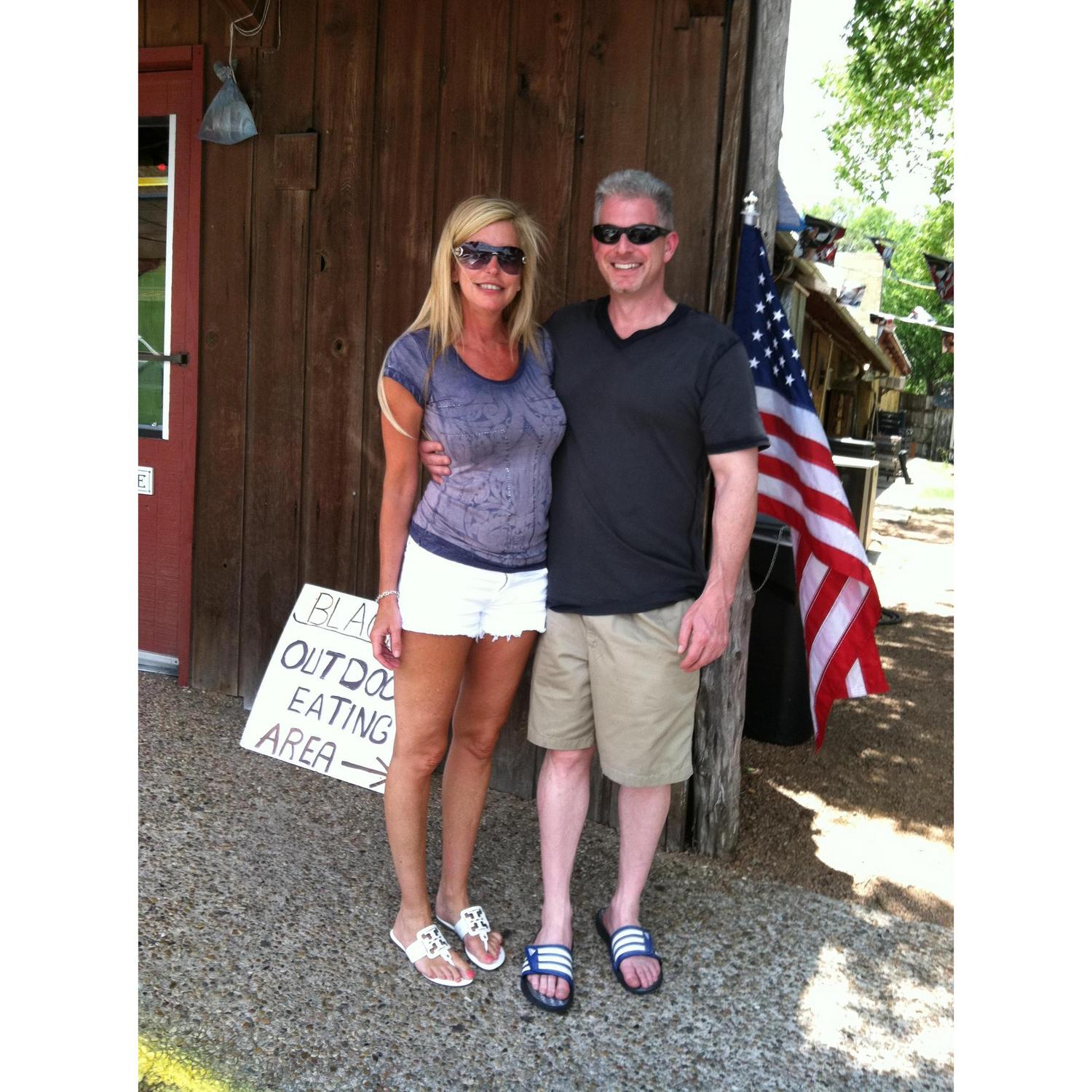 Black BBQ, BBQ Trail In Texas hill country