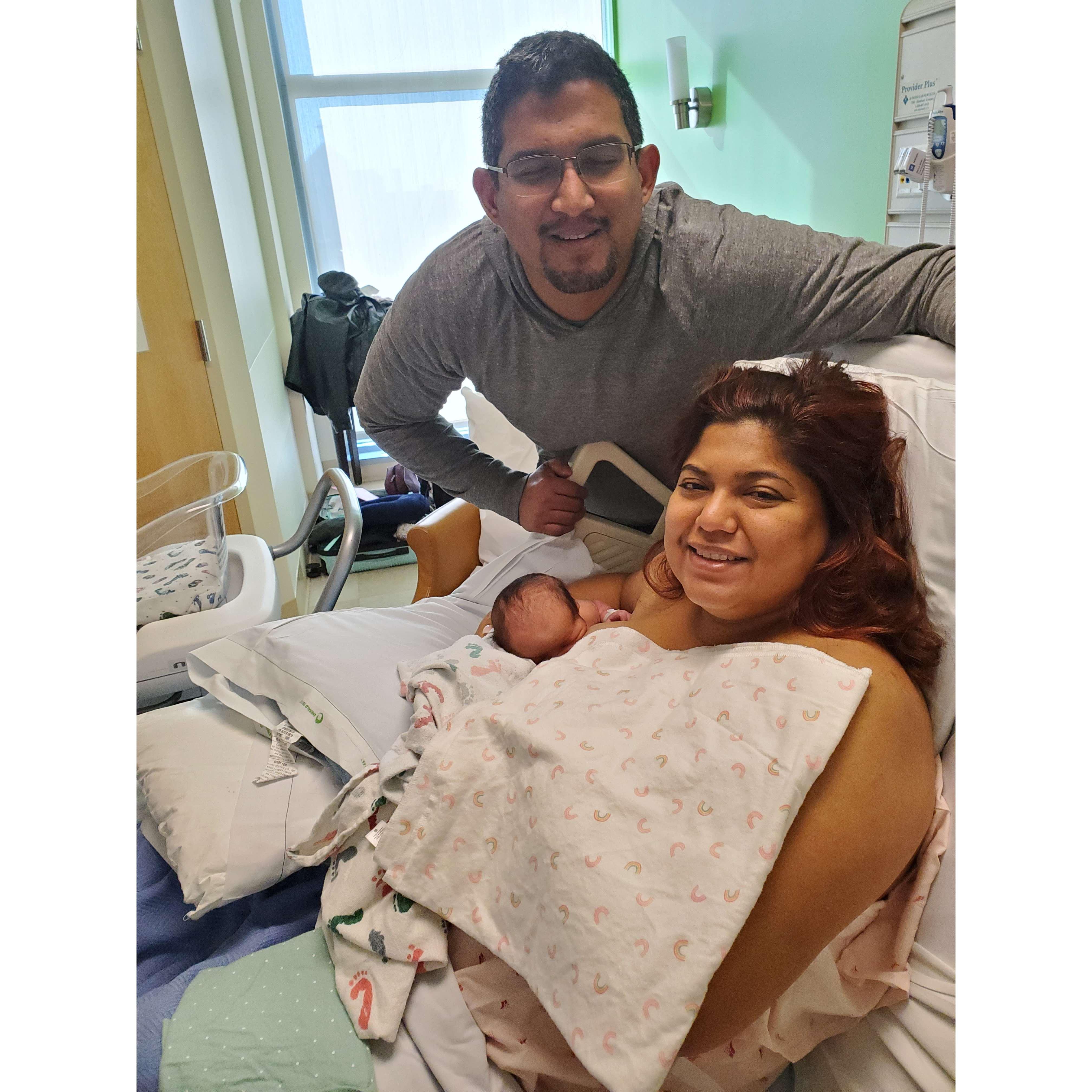 Welcoming Catalina on November 29, 2021