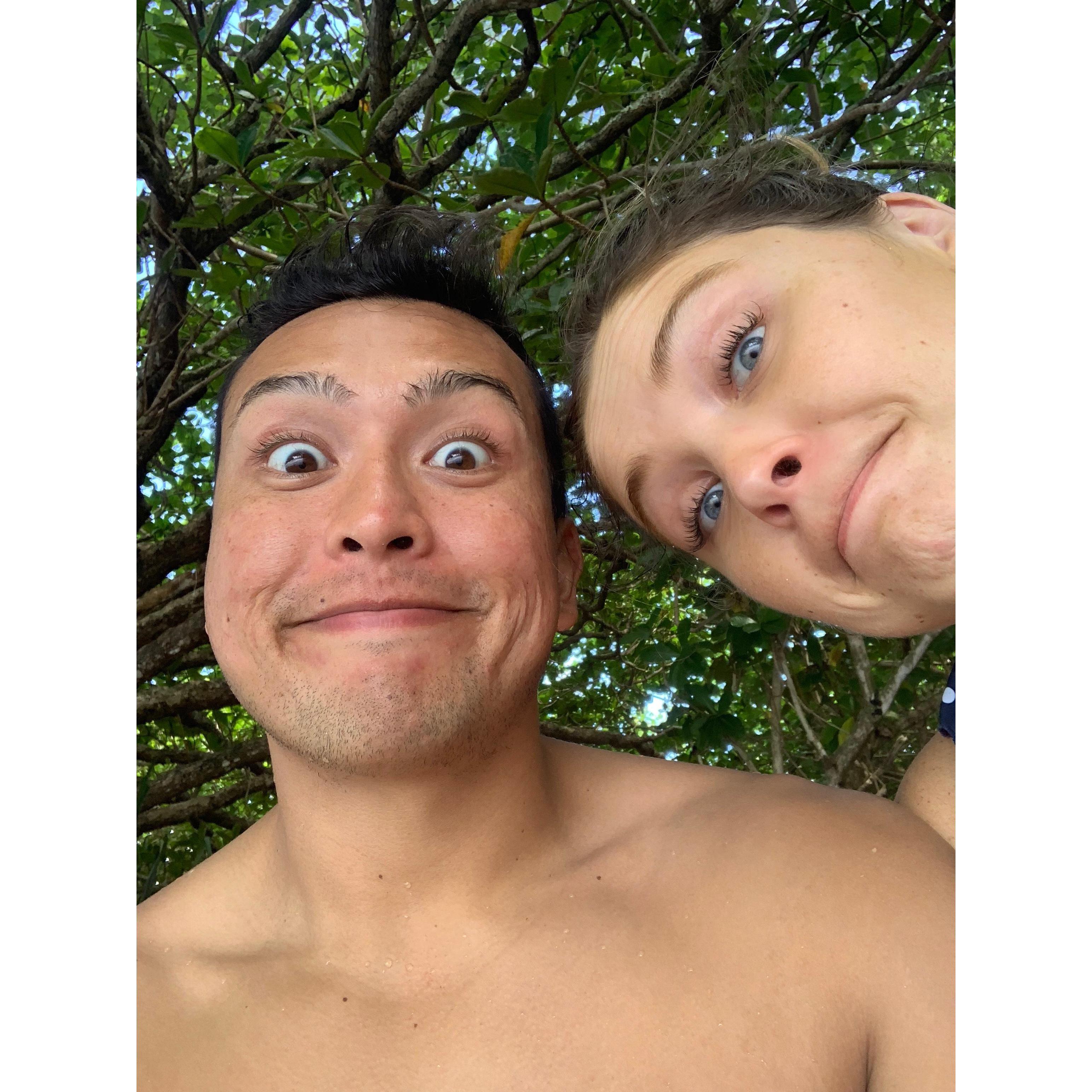 Kauai 2018 - The day after we got engaged, still super pumped as you can see.