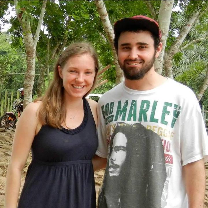 First photo together! Kakum National Park, Ghana (January 2014)