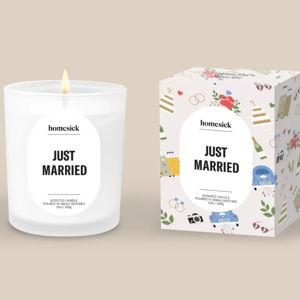 Just Married Candle - The Perfect Wedding Candle Gift | Homesick | | Homesick Candles