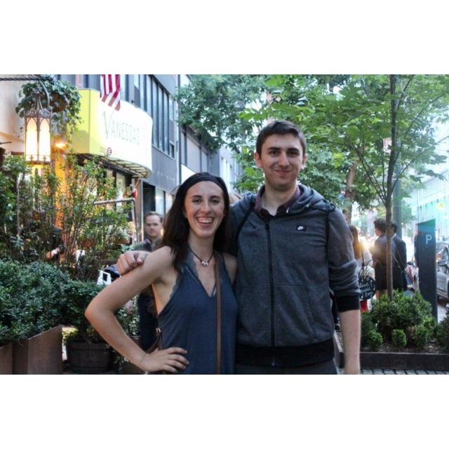 Our first time meeting each other in person, NYC 2017!
