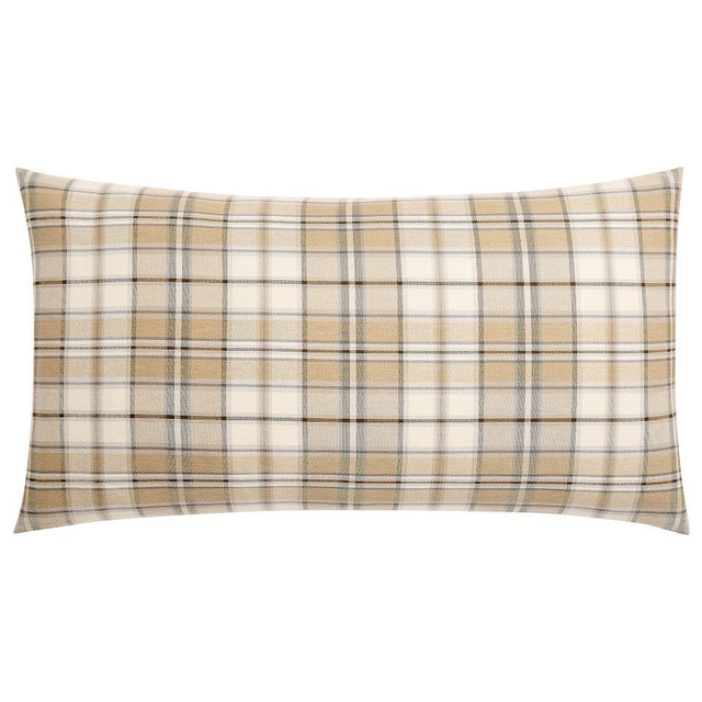 Cedrick Plaid Sham, Neutral Multi, King