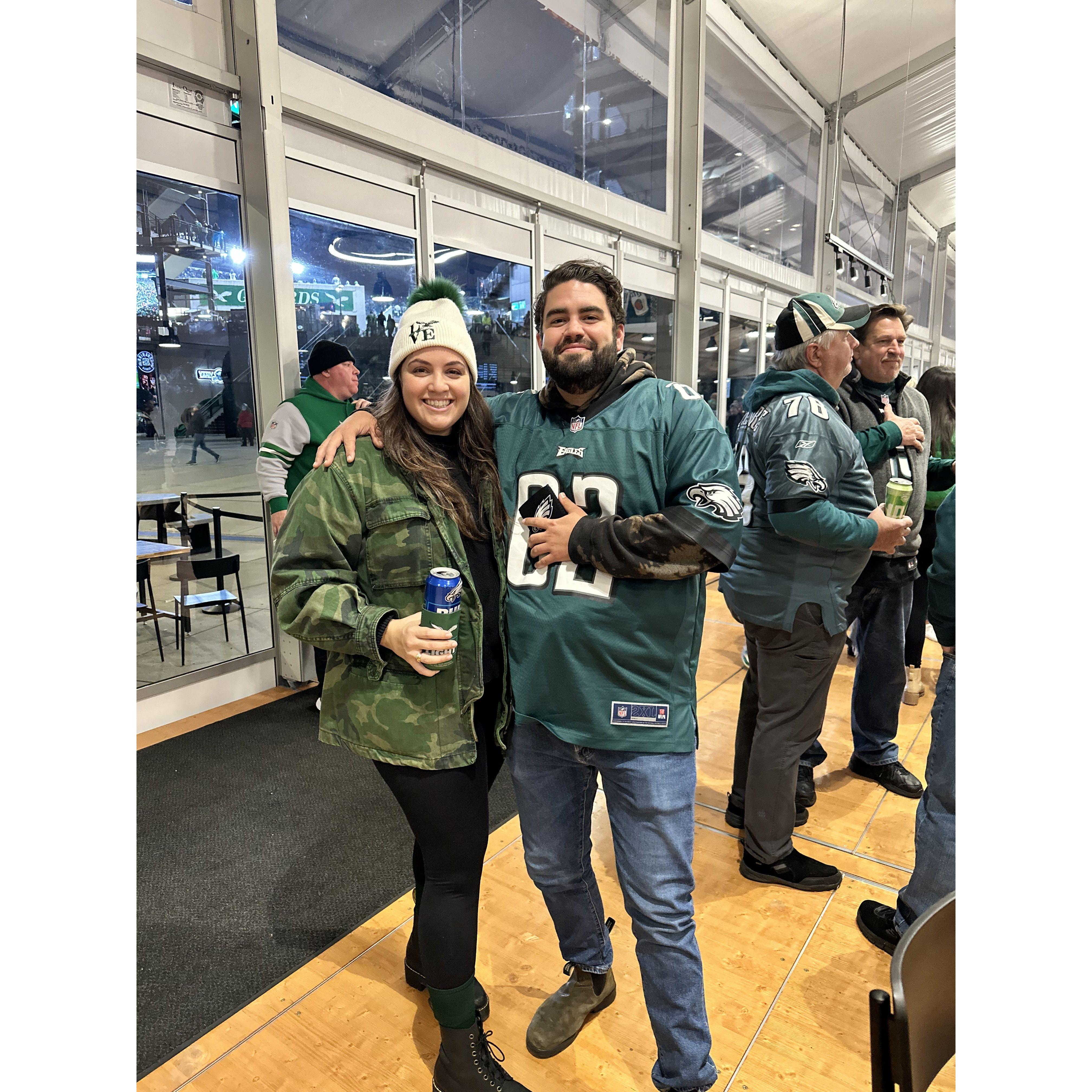 Zack got Alex to convert to the Eagles