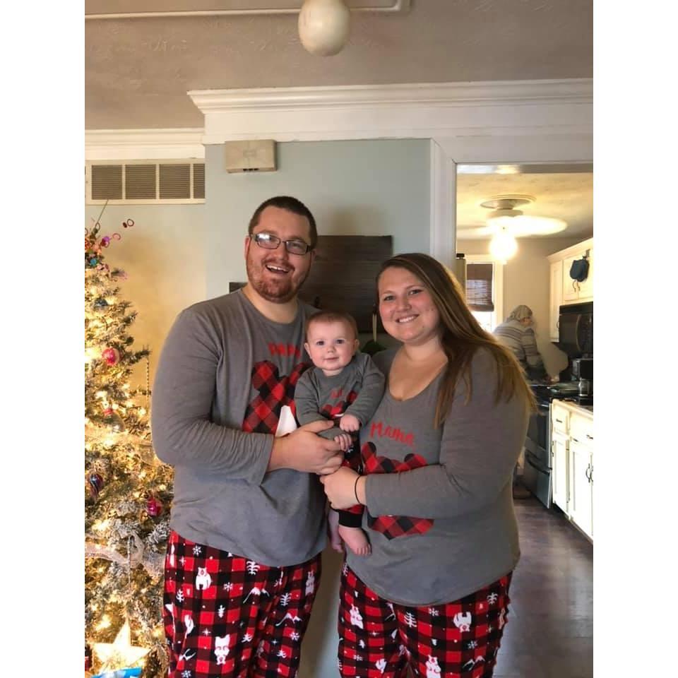 First Christmas as a family of 3