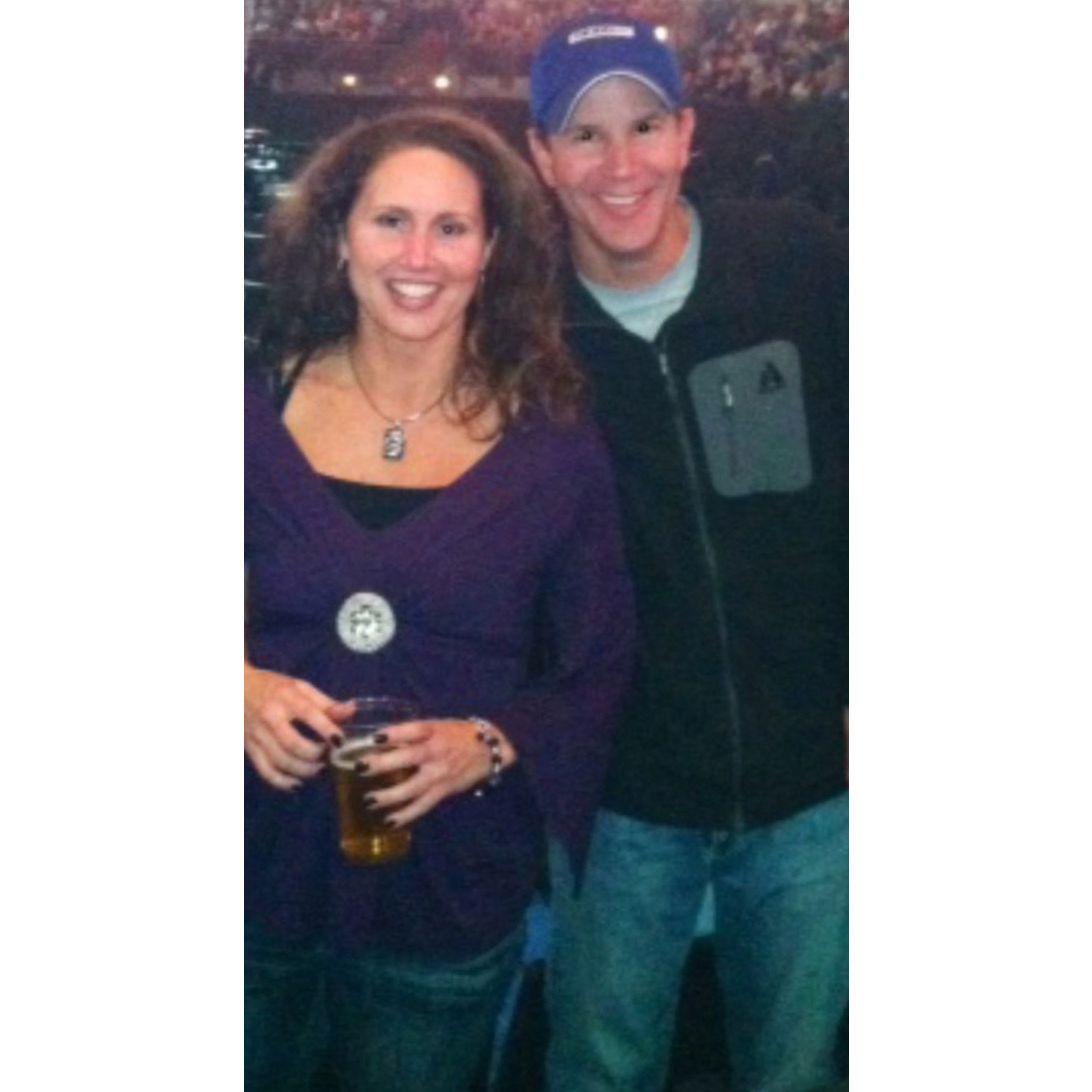 At Bon Jovi concert at the United Center in Chicago, IL.