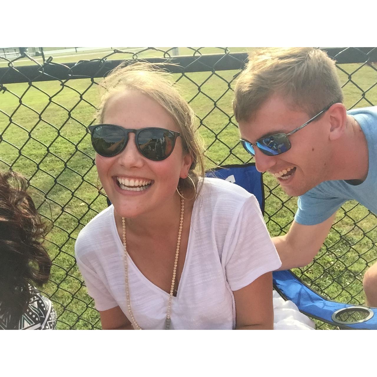 Laughing our way through the years.