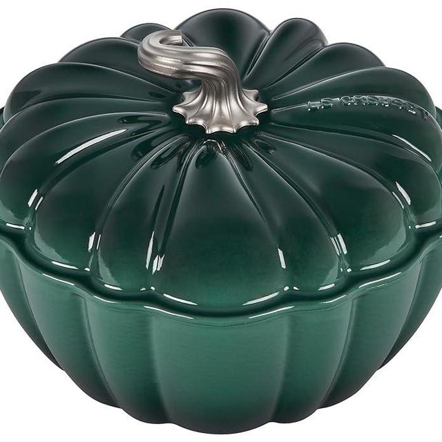 Le Creuset Enameled Cast Iron Figural Pumpkin Cocotte, 4 qt., Artichaut