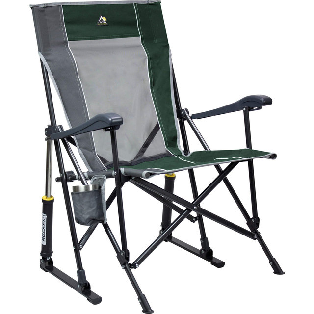GCI Outdoor Pod Rocker Collapsible Rocking Chair Outdoor Camping Chair