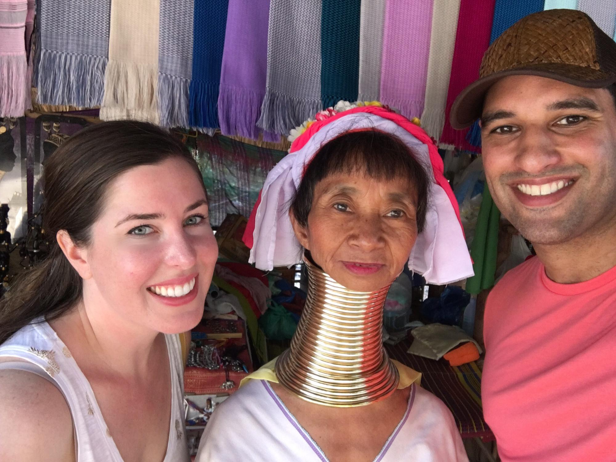 Visiting a village in Chaing Mai, Thailand!