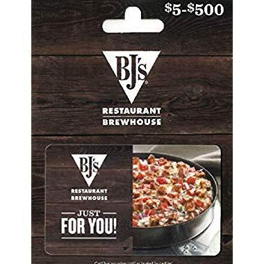 BJ's Restaurant Gift Card