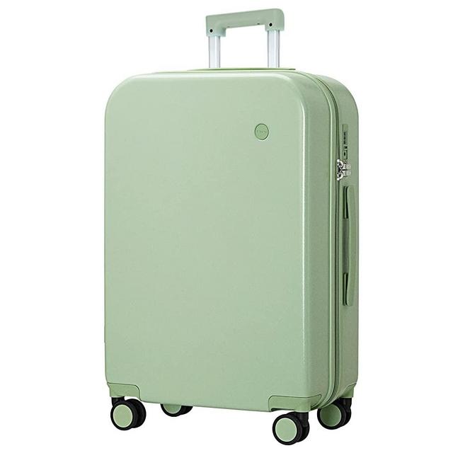 Suitcase Luggage with Spinner Wheels, Mixi Hardside Rolling Suitcase PC with Cover & TSA Lock Lightweight Travel Case