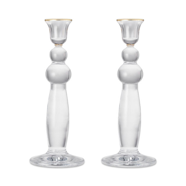 AERIN Sancia Extra Tall Taper Candleholders, Set of 2