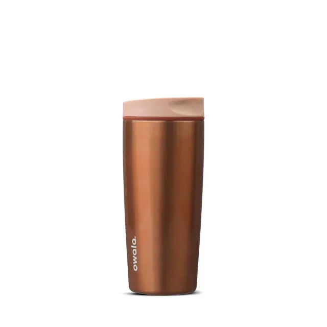 Owala 20 fl oz Stainless Steel SmoothSip Slider Coffee Tumbler - In Good Company