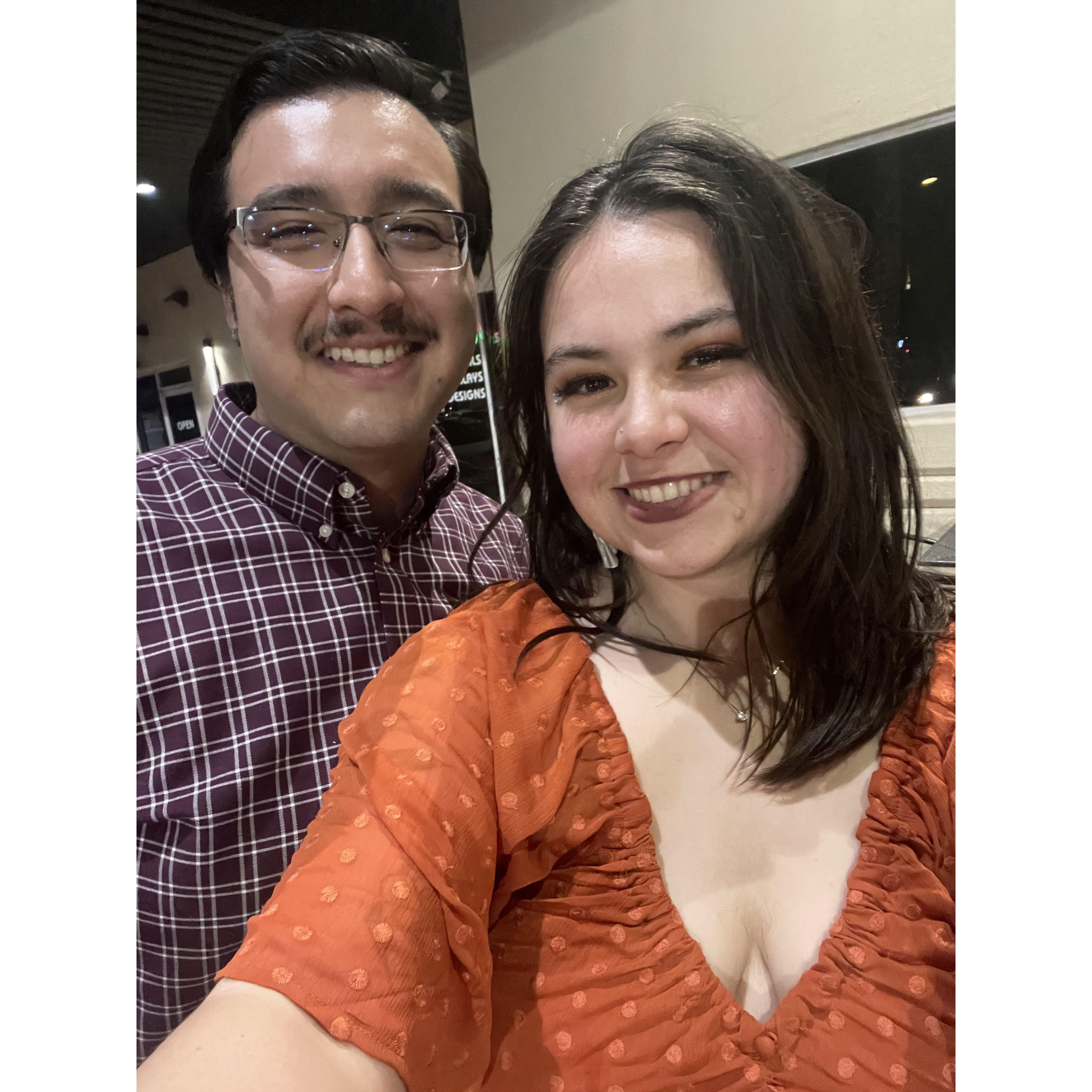 Our one year anniversary <3