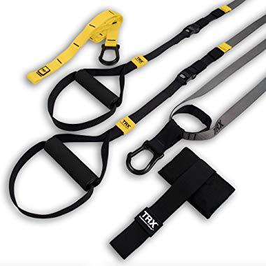 TRX Training - GO Suspension Trainer Kit, Lightest, Leanest Suspension Trainer Ever - Perfect for Travel and Working Out Indoors & Outdoors (Black)