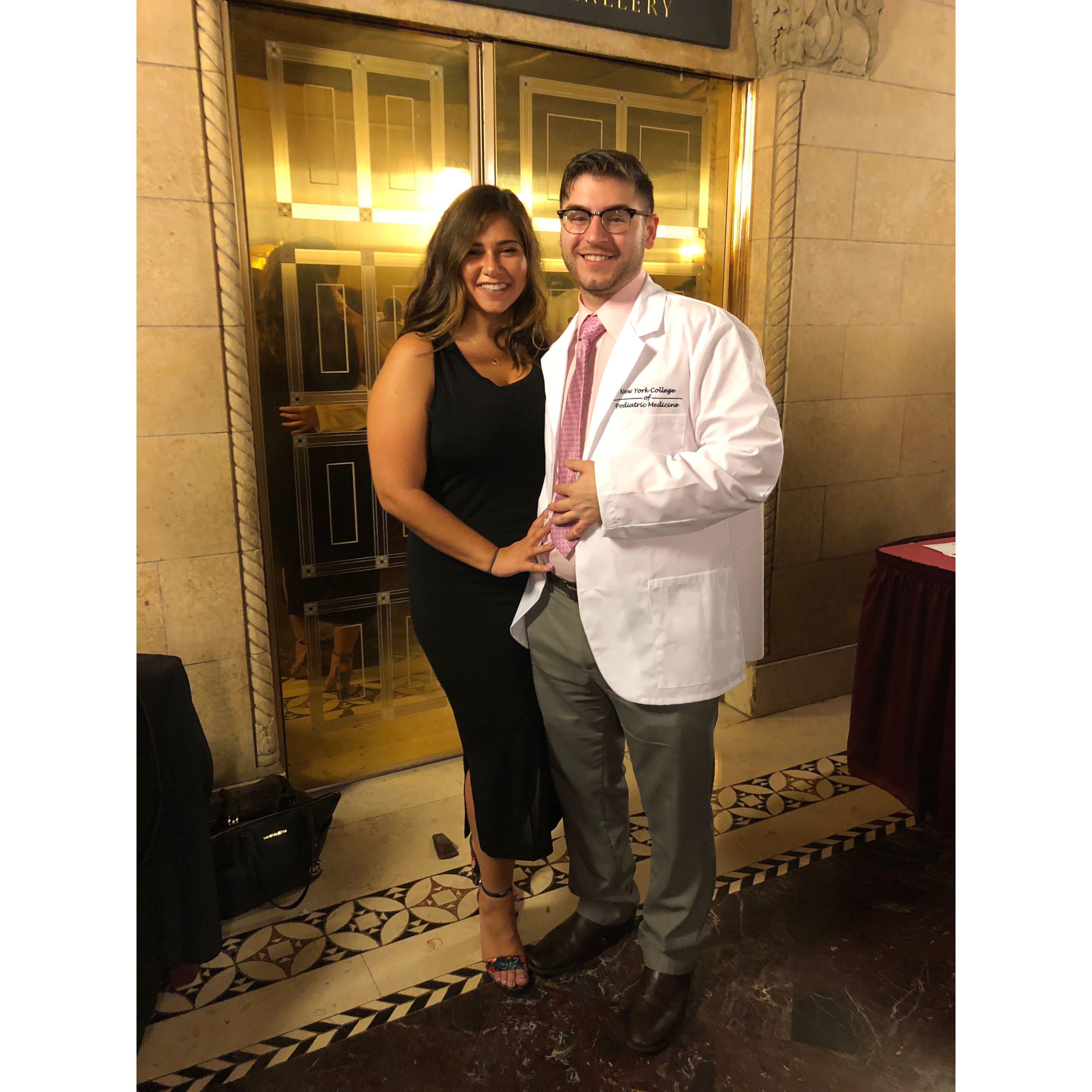 Joe's White Coat Ceremony!