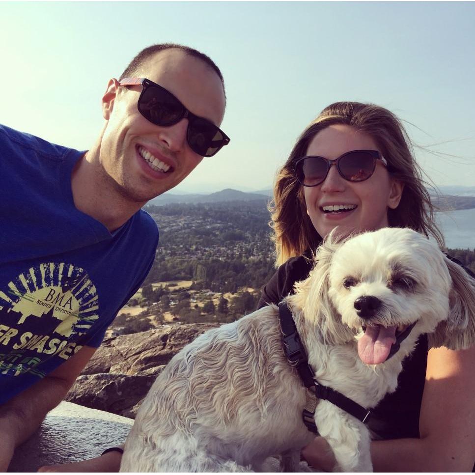 We love hiking with Yogi on our free weekends. Many more of these to come!