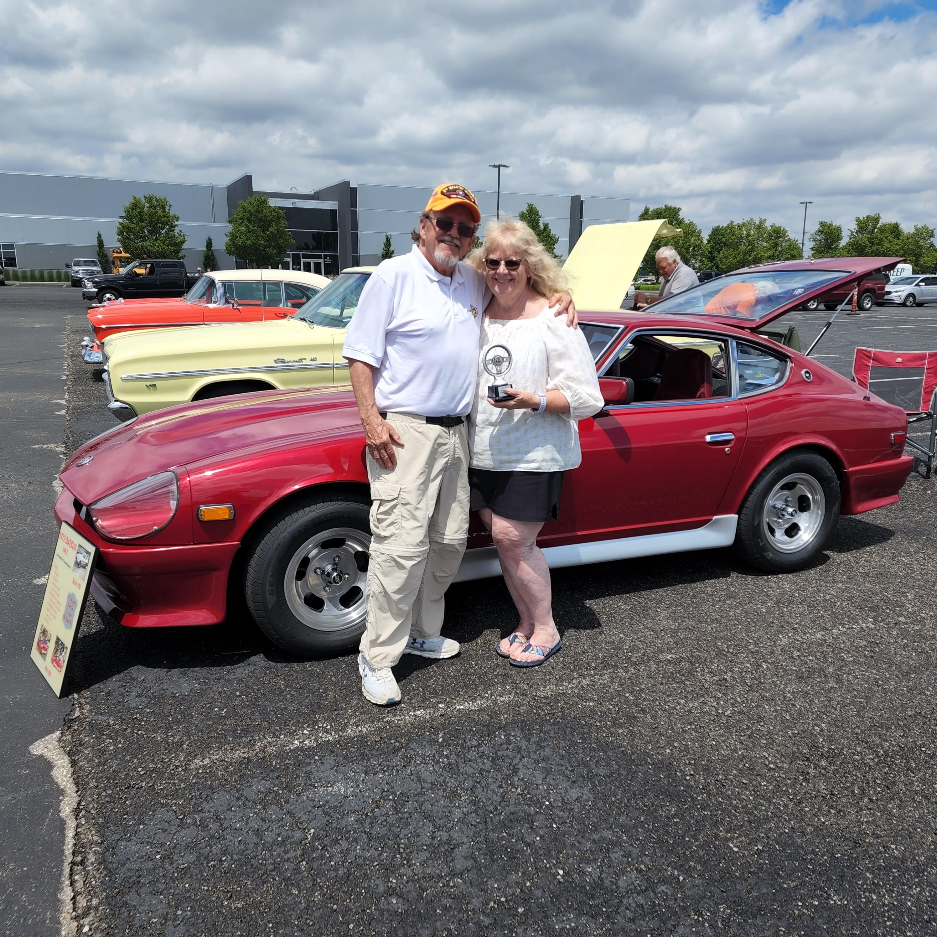 So happy to win an award for our z-car and to be together