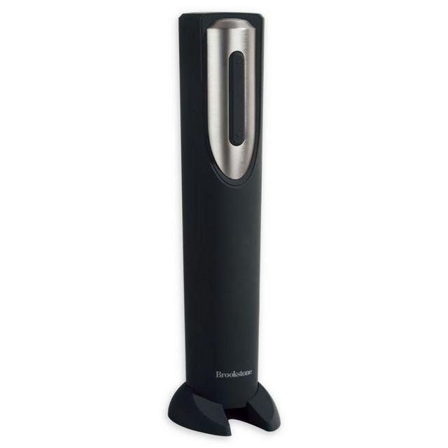 Brookstone™ Electric Wine Bottle Opener in Black