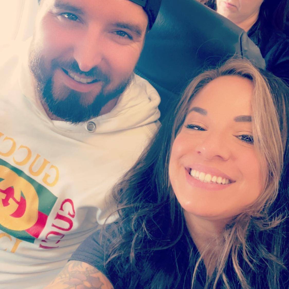 First flight back to Binghamton for him to meet my New York family and friends.