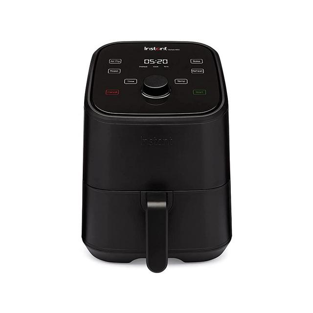 Instant Vortex Air Fryer Oven, 4-in-1 Oil-Less Cooker, Roaster, Toaster, Crisper, Dehydrator, Warmer, 2-Quart, Black