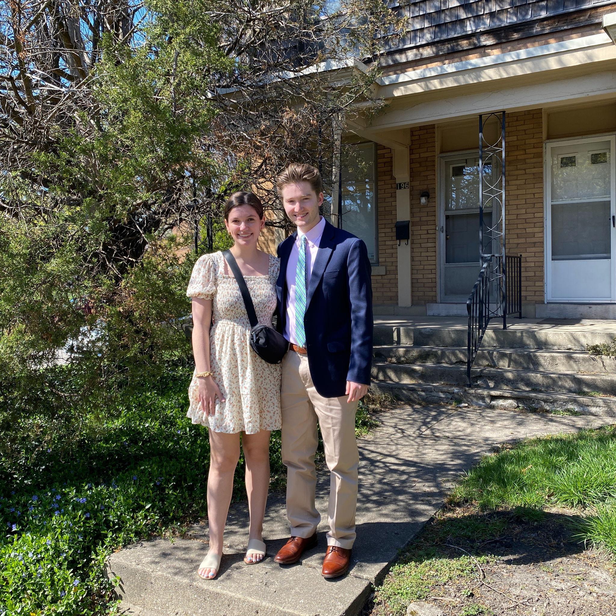 Taken right before we moved in together!