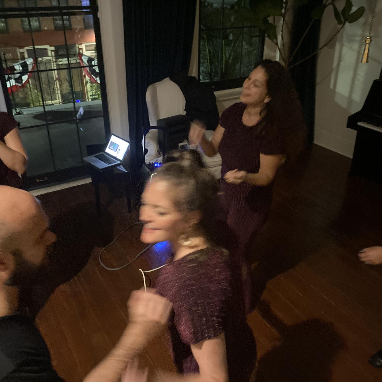 Photographic evidence of the night we met - can you see the sparks flying? - New Orleans, Nov 2020