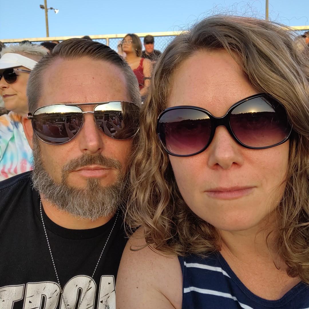 August 2021 - Donna's first demolition derby.