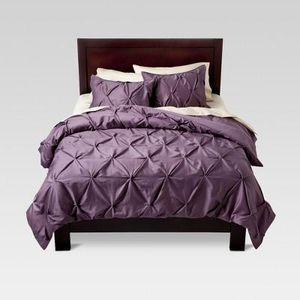 Lavender Pinched Pleat Comforter Set (King) 3pc - Threshold™