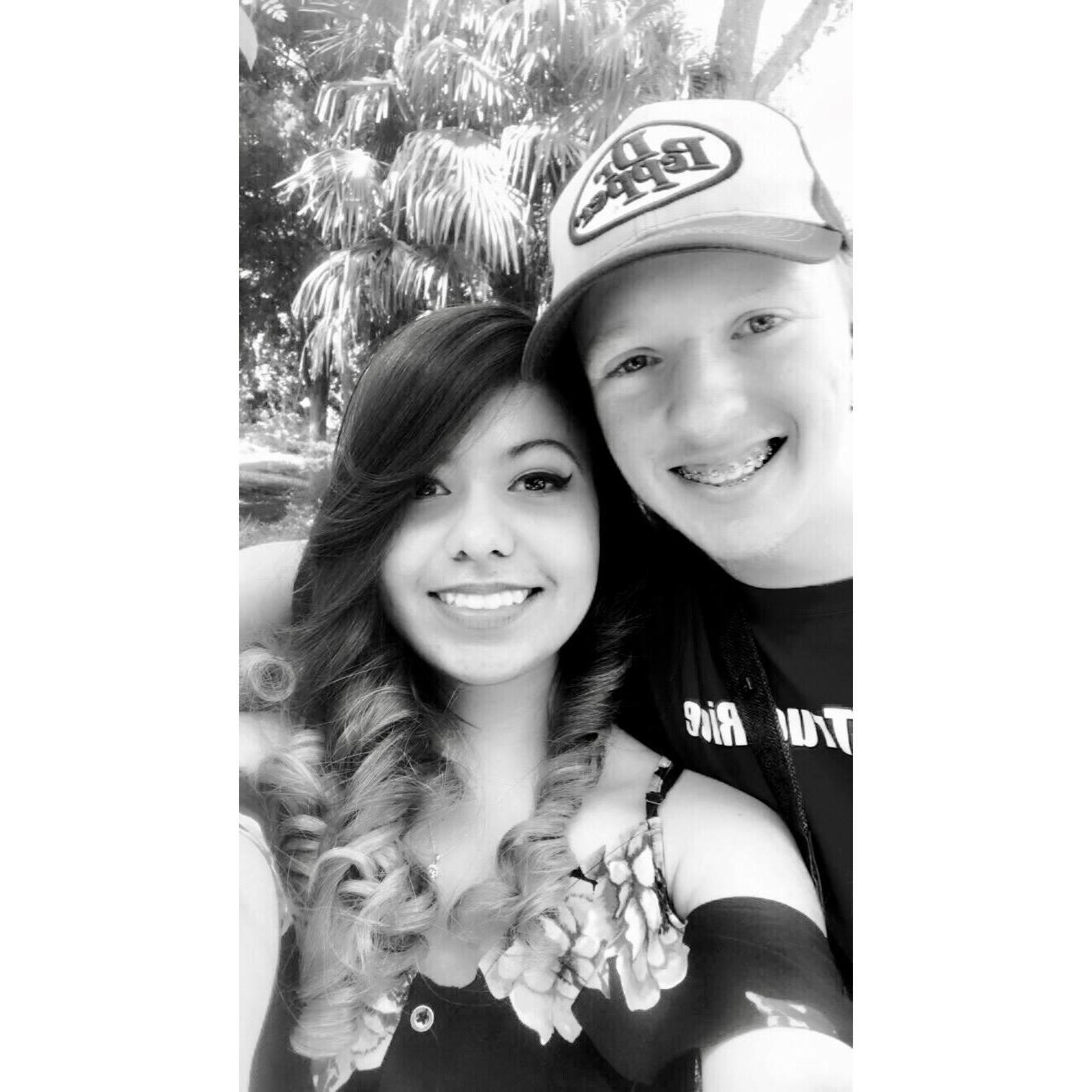 Our first outing as a couple (2017).