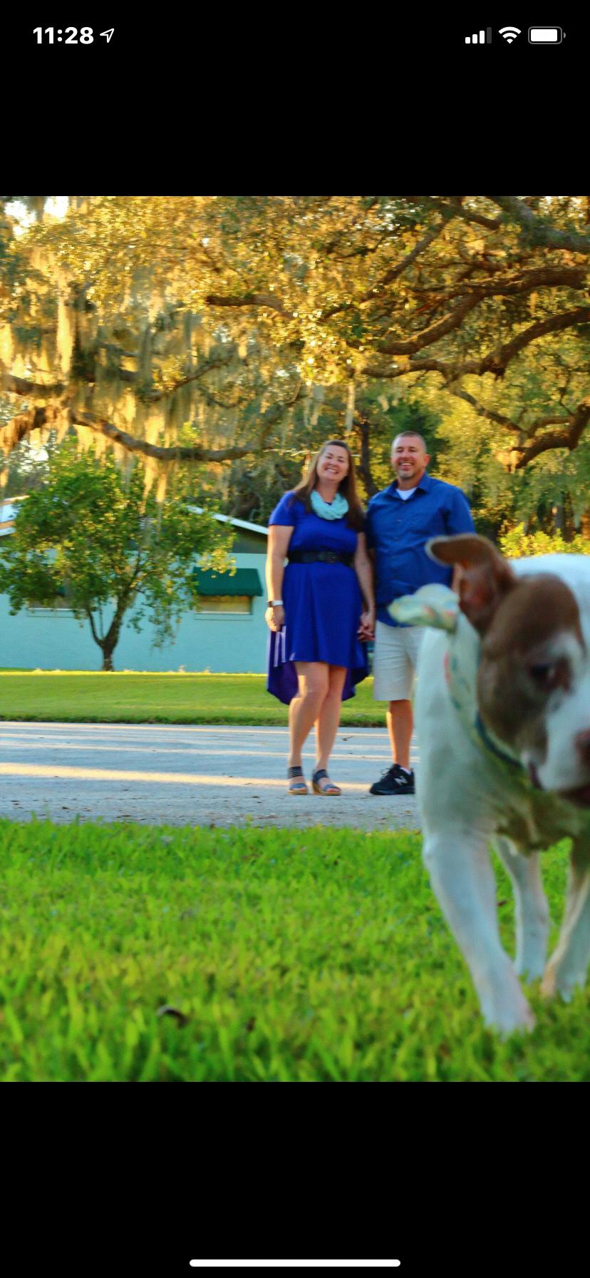 TRYING to get a family photo! ❤️🐶