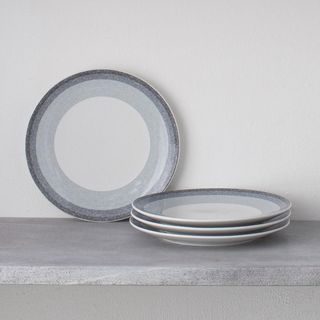 Colorscapes Layers Coupe Salad/Dessert Plate, Set of 4