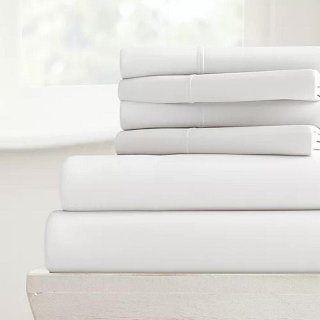 Solids in Style 6-Pc. Sheet Set, Queen