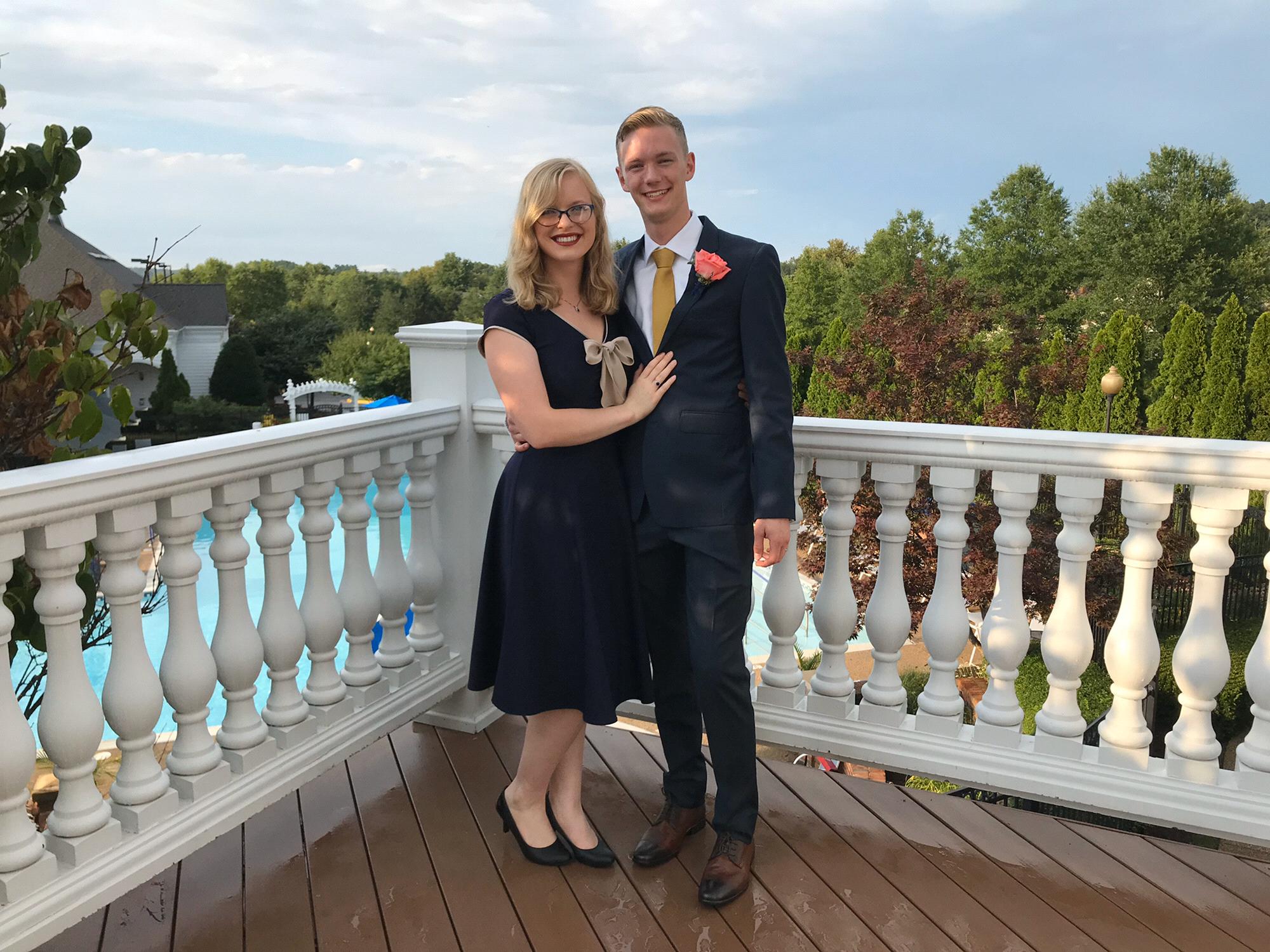Our first wedding together was for Joshua’s brother Jonathan and his now sister-in-law Jennifer ❤️ Joshua was the best man for his brother and now Jonathan is his best man!