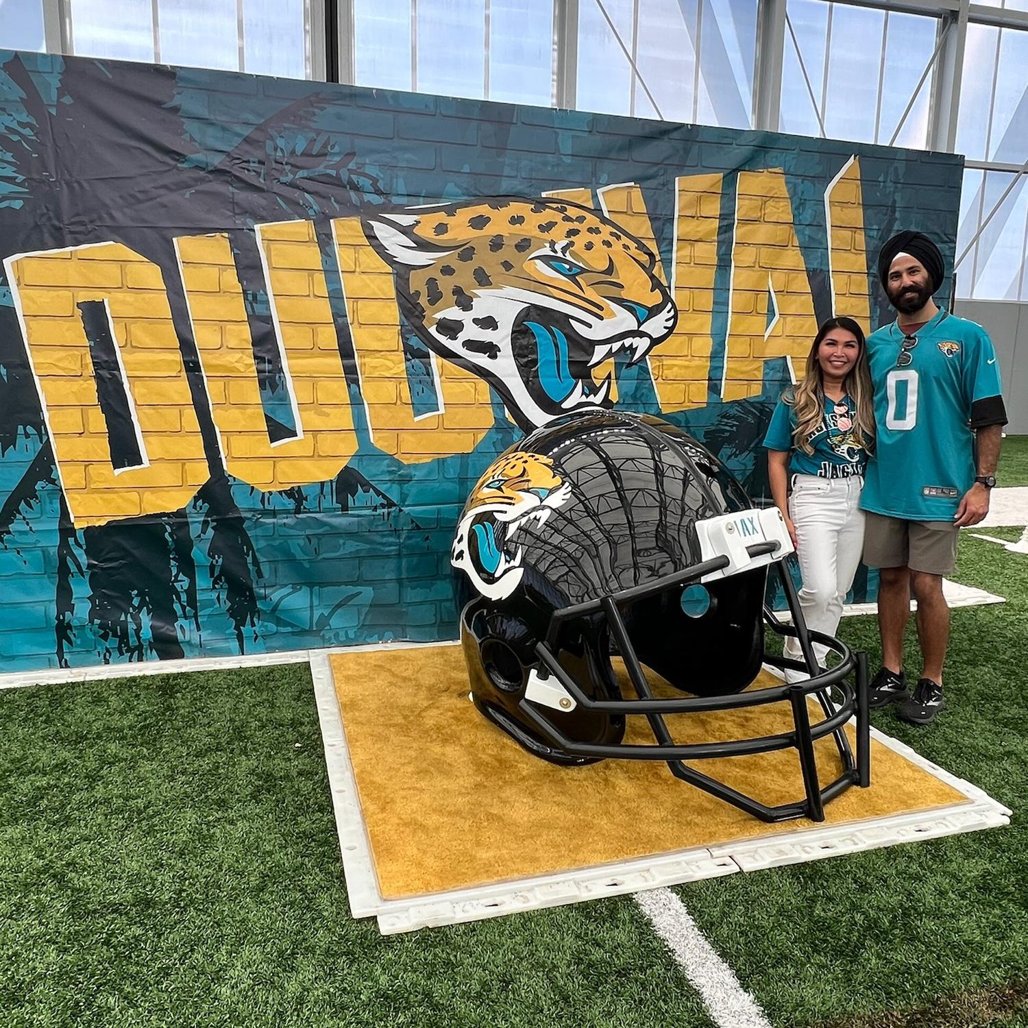 Jaguars game for Diandra's birthday in Jacksonville, Florida
November 2023