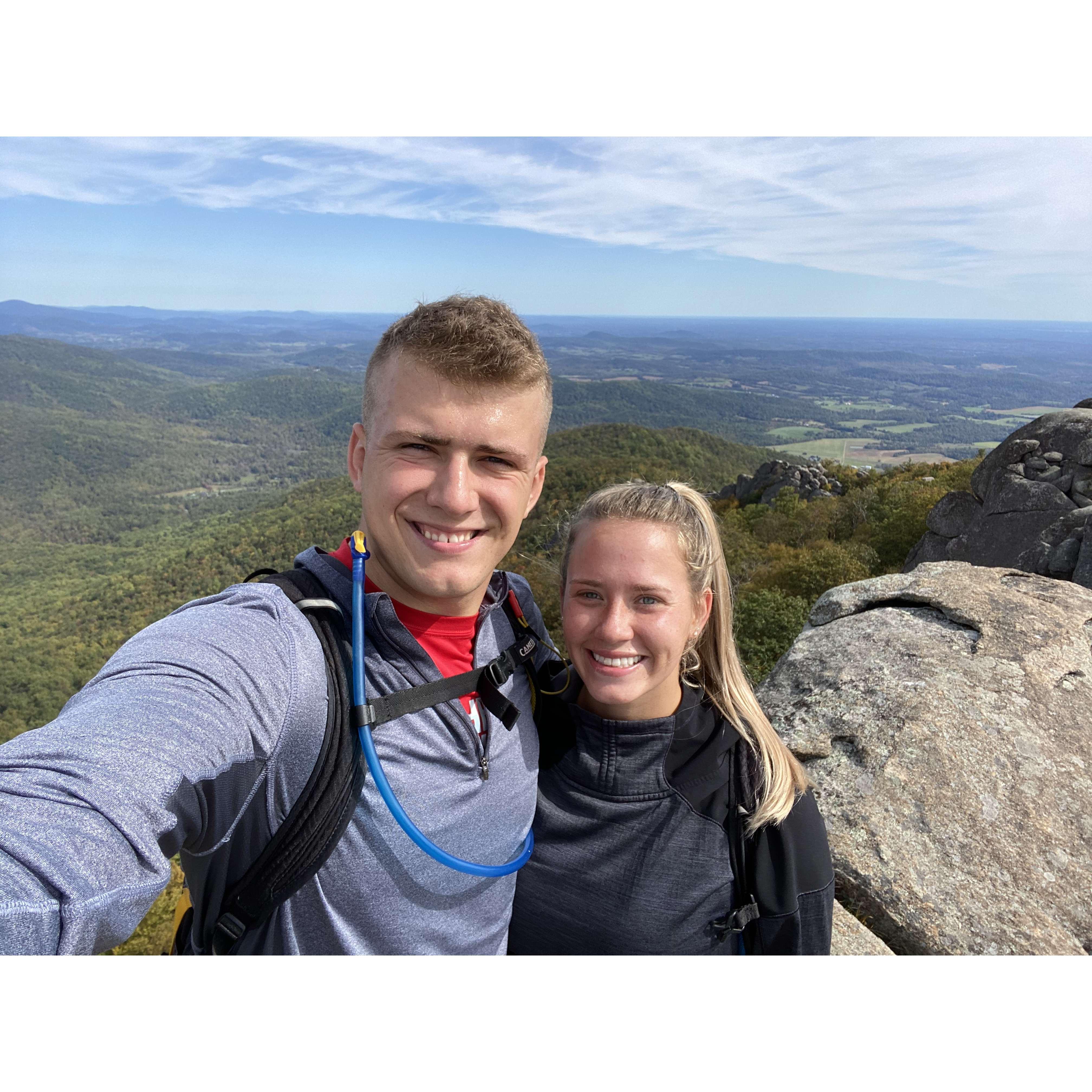 Jason took me to my favorite hike for my 22nd birthday.