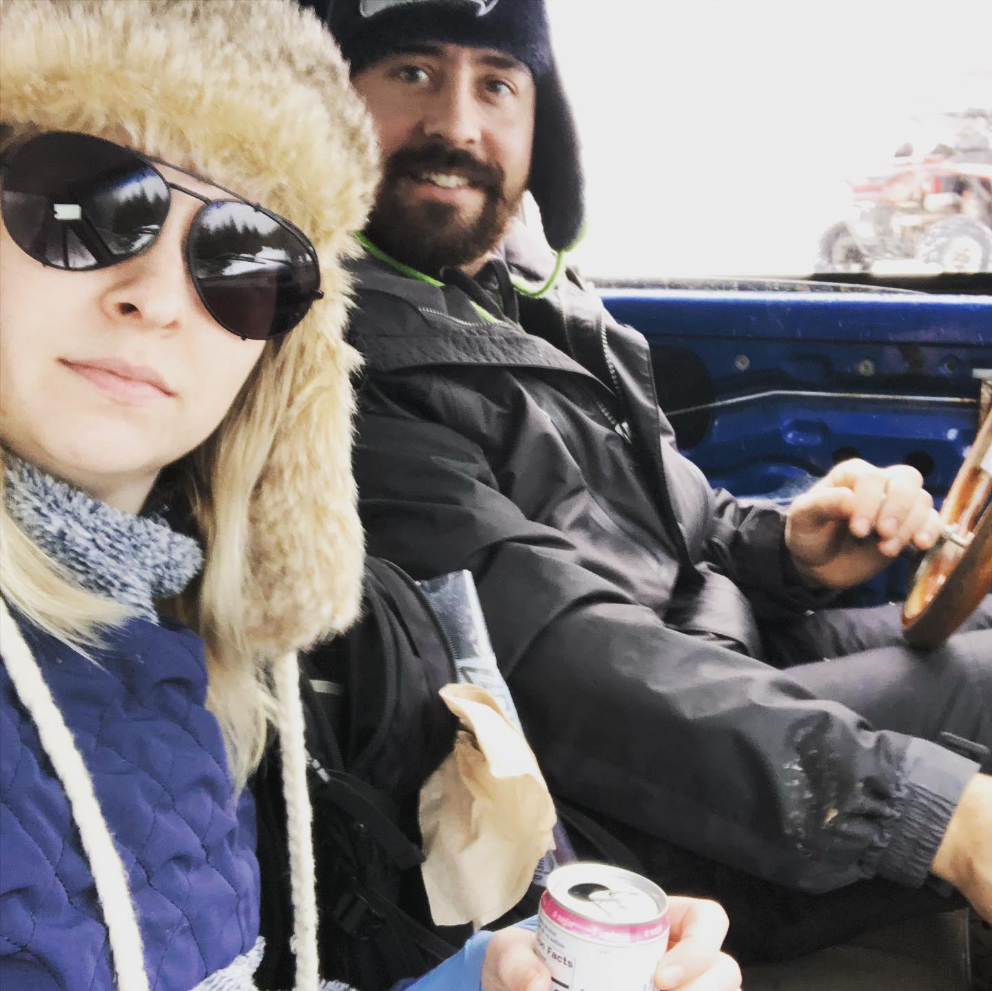 Supporting each other’s hobbies…