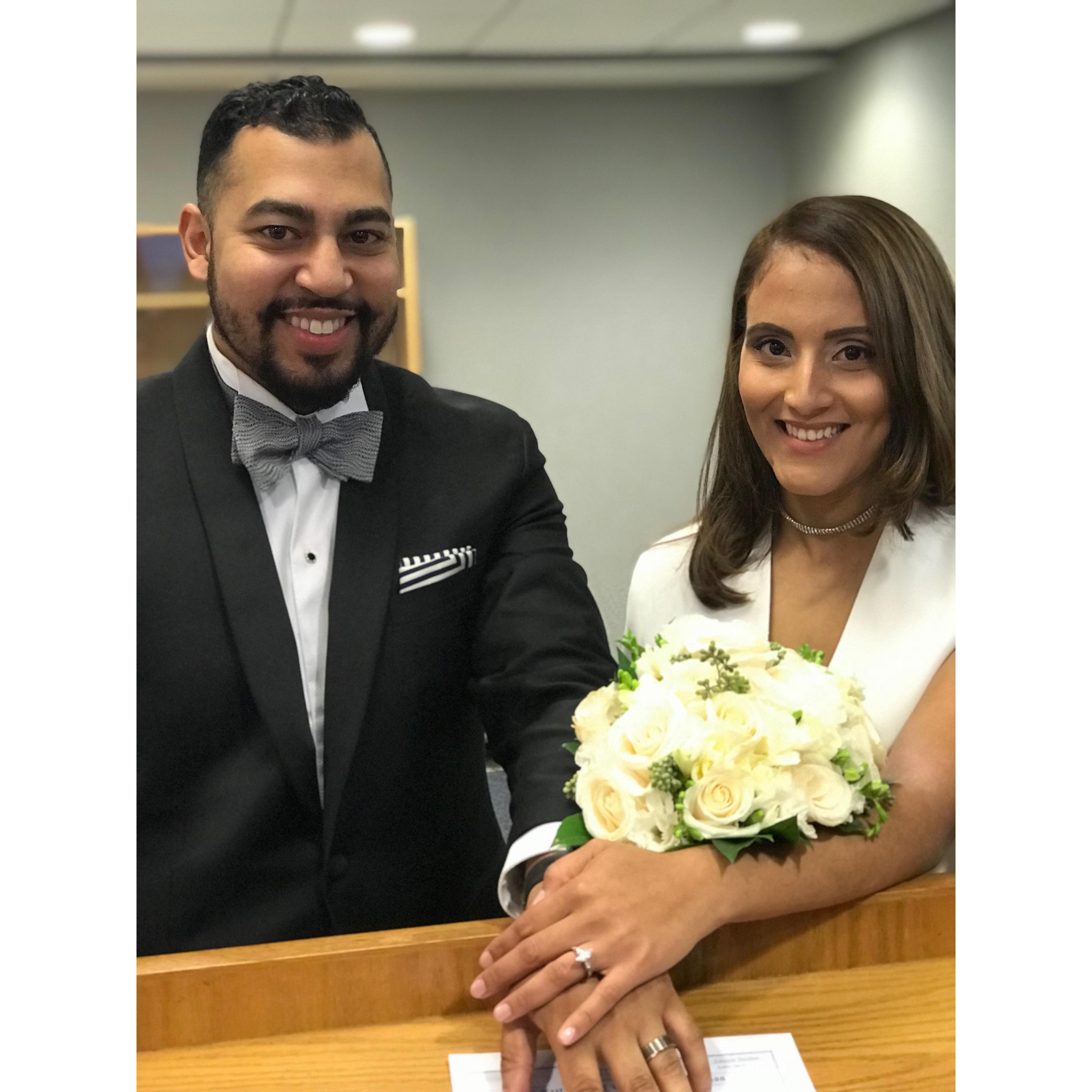 Our civil wedding 01/02/2018