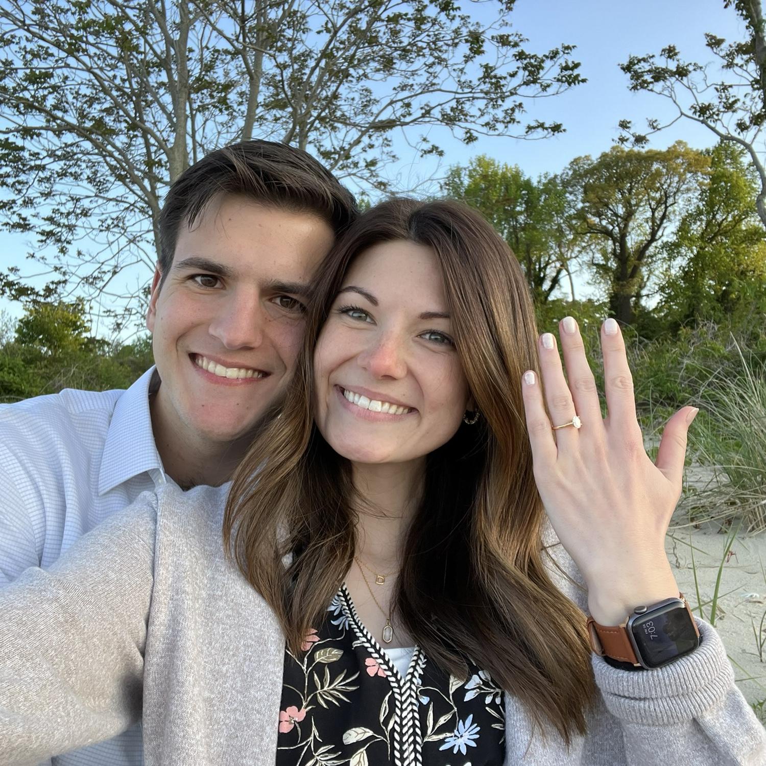 April 26th, 2024...the night we got engaged