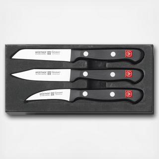 Gourmet 3-Piece Paring Knife Set