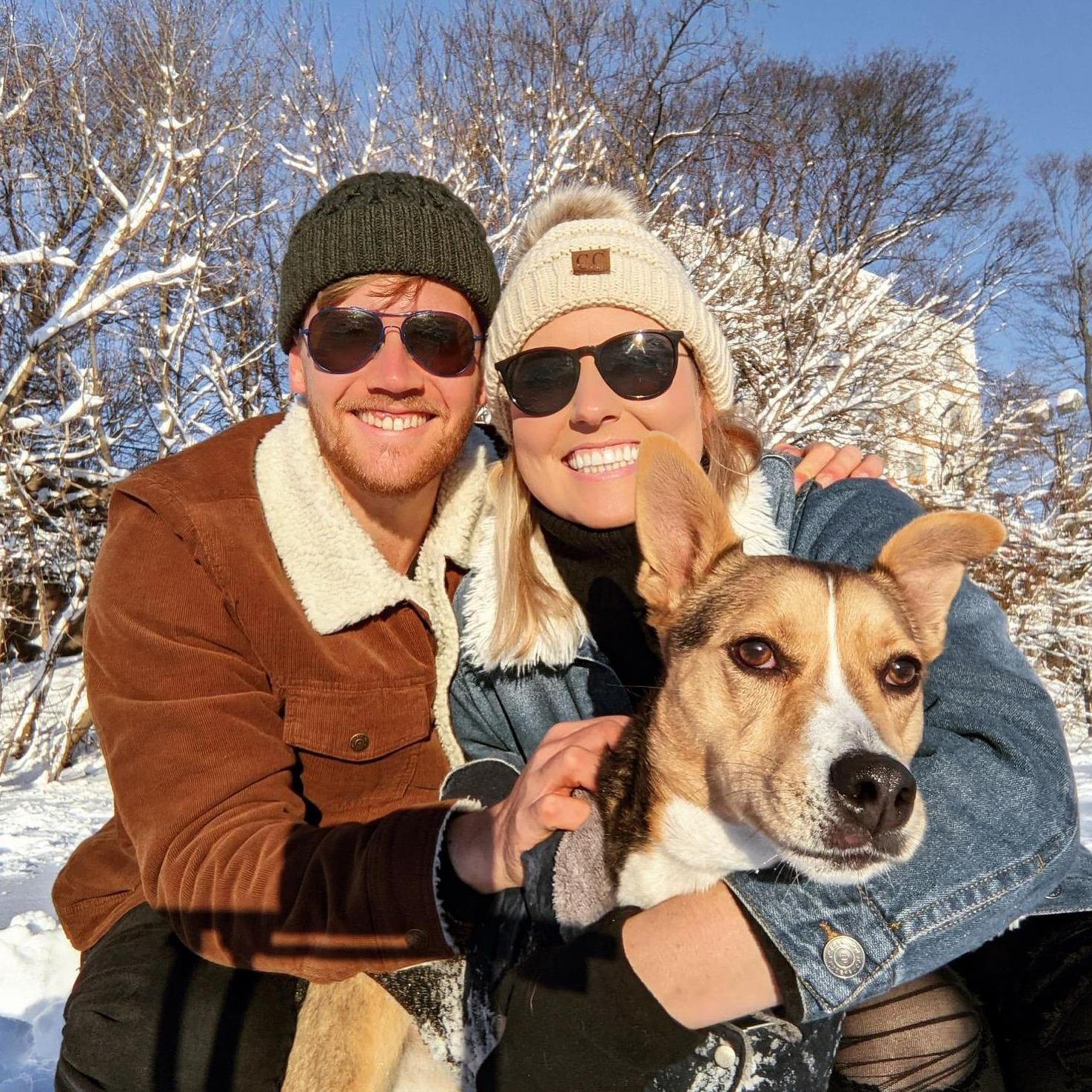 Our last Boston snowfall before deciding to start the rest of our lives back in sunny California.