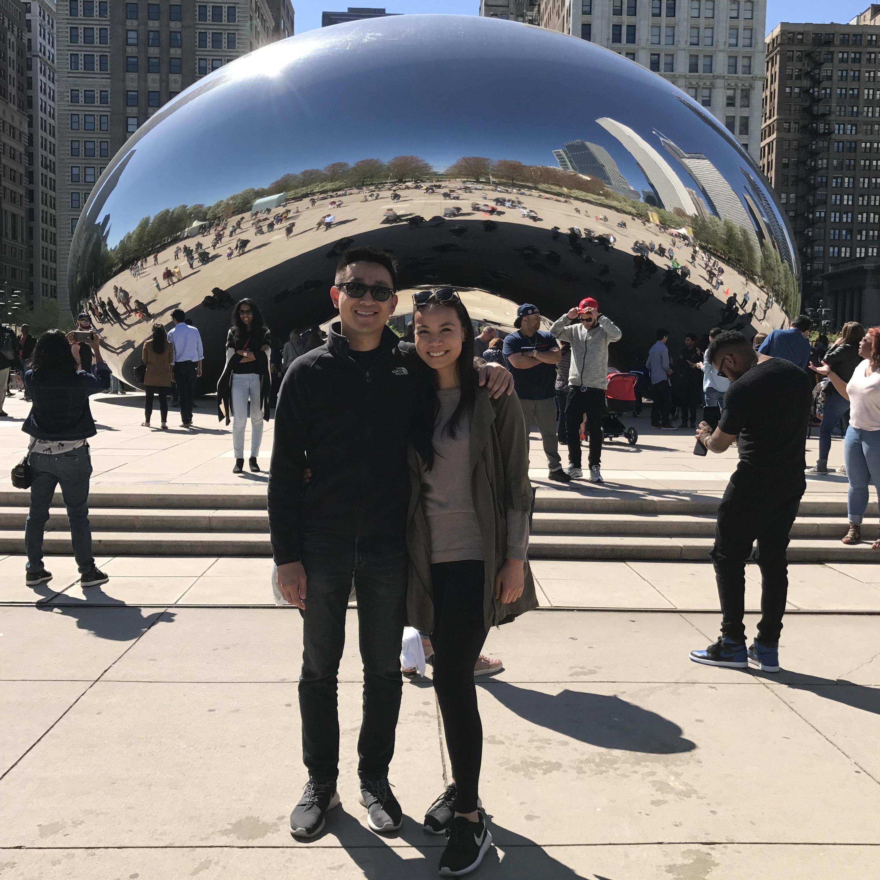 Where they fell in love with deep dish pizza and had it every. single. day.