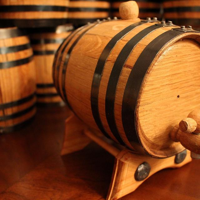 1 Liter Golden Oak Barrel for Spirits