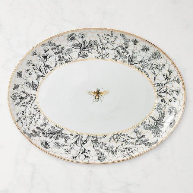 Honeycomb Oval Platter