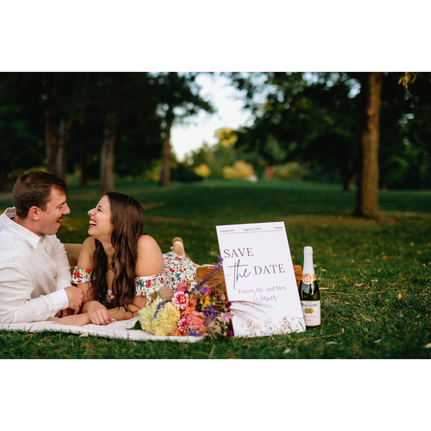 Engagement pictures in September 2025