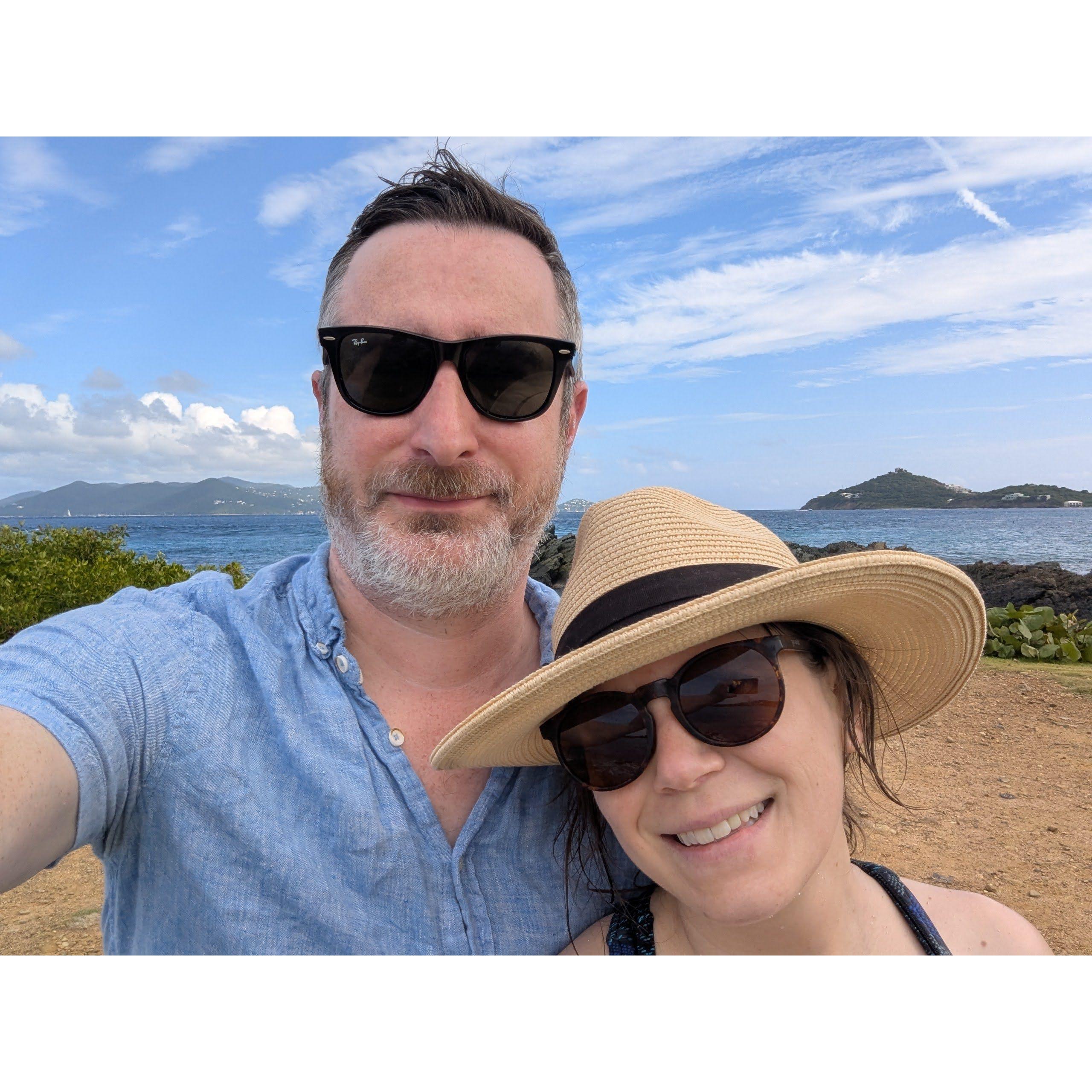 Post-engagement celebration trip to St. Thomas, US Virgin Islands