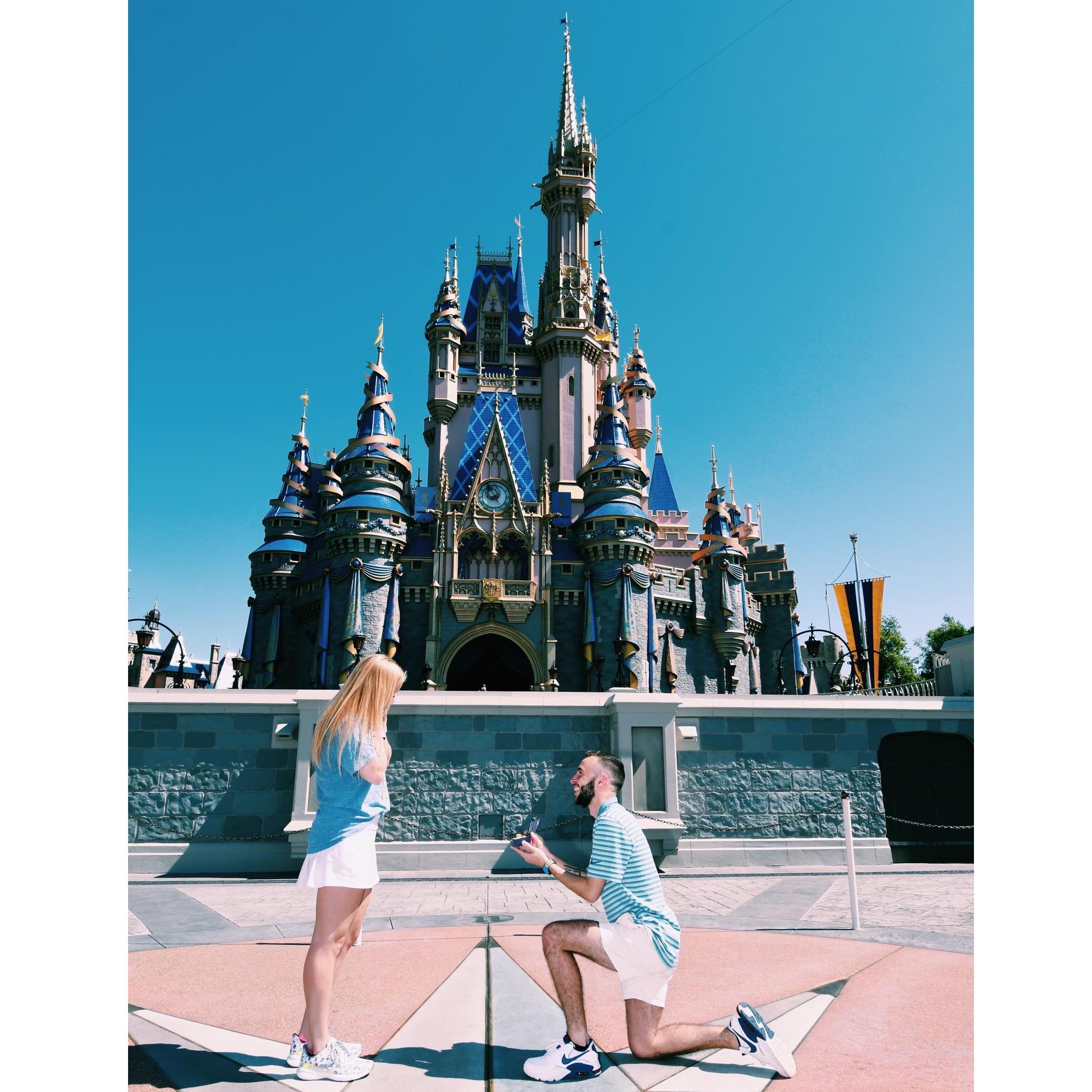 May, 2021 - Ryan asked and Ansley said, "yes!"